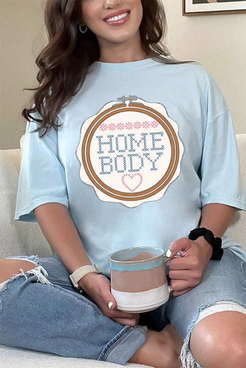Cross Stitch Homebody Comfort Colors Adult Ring-Spun Cotton Tee