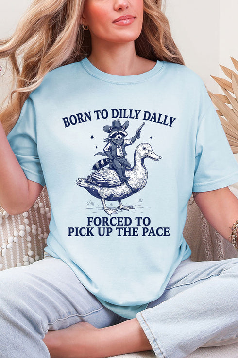 Forced To Pick Up the Pace Comfort Colors Adult Ring-Spun Cotton Tee