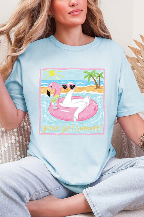 Goose Girl Summer Comfort Colors Adult Ring-Spun Cotton Tee