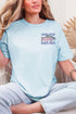 He Called Me To Fish Front & Back Comfort Colors Adult Ring-Spun Cotton Tee