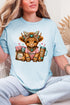 Mama Raising The Herd Comfort Colors Adult Ring-Spun Cotton Tee
