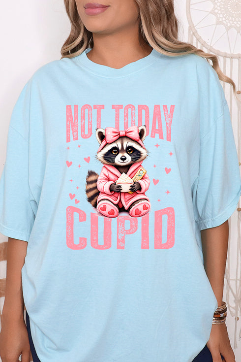 Not Today Cupid Comfort Colors Adult Ring-Spun Cotton Tee