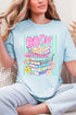 Petals & Paperback Book Lover Comfort Colors Adult Ring-Spun Cotton Tee