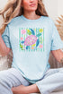 Turtle Coastal Garden Comfort Colors Adult Ring-Spun Cotton Tee