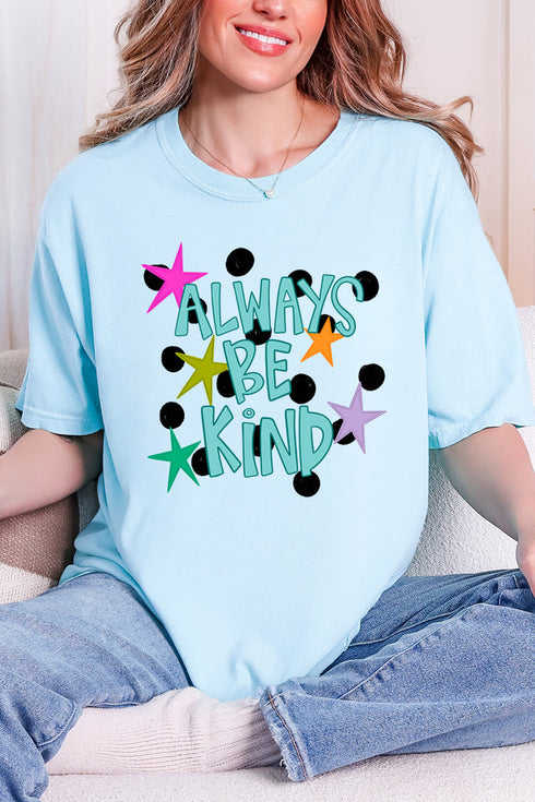 Stars Always Be Kind Comfort Colors Adult Ring-Spun Cotton Tee