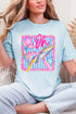 Striped Oh Whale Comfort Colors Adult Ring-Spun Cotton Tee