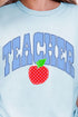 Sweet Apple Teacher Comfort Colors Adult Ring-Spun Cotton Tee