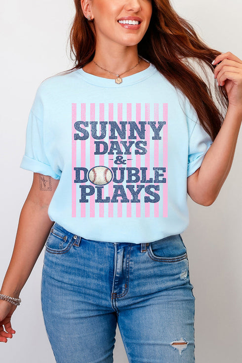 Sunny Days & Double Plays Comfort Colors Adult Ring-Spun Cotton Tee