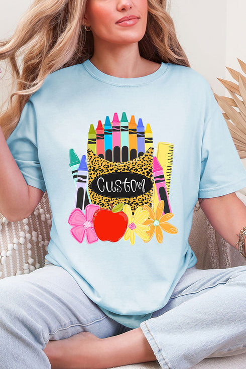 Personalized Teaching In Full Color Comfort Colors Adult Ring-Spun Cotton Tee *Enter Your Name