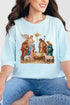 The Painted Nativity Scene Comfort Colors Adult Ring-Spun Cotton Tee
