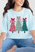 The Painted Trio Trees Comfort Colors Adult Ring-Spun Cotton Tee