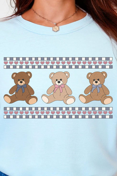 Tiny Teddy Trio Comfort Colors Adult Ring-Spun Cotton Tee