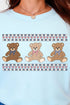 Tiny Teddy Trio Comfort Colors Adult Ring-Spun Cotton Tee
