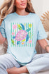 Turtle Coastal Garden Comfort Colors Adult Ring-Spun Cotton Tee
