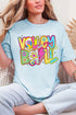 Vibrant Volleyball Comfort Colors Adult Ring-Spun Cotton Tee