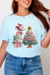 Yarnin' For Christmas Faux Yarn Comfort Colors Adult Ring-Spun Cotton Tee