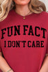 Distressed Fun Fact Comfort Colors Adult Ring-Spun Cotton Tee