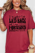 Laid Back Comfort Colors Adult Ring-Spun Cotton Tee