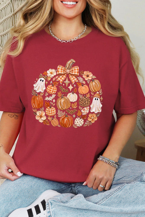 Pumpkin Patch Palette Comfort Colors Adult Ring-Spun Cotton Tee