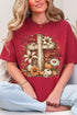 Harvest Praise Cross Comfort Colors Adult Ring-Spun Cotton Tee