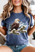 Faux Yarn Winter Eagle Comfort Colors Adult Ring-Spun Cotton Tee