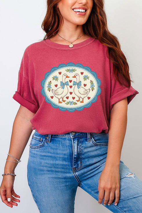 Goosey Little Love Comfort Colors Adult Ring-Spun Cotton Tee