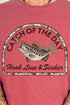 Hook Line & Sinker Brown Comfort Colors Adult Ring-Spun Cotton Tee