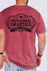Professional Smartass Front & Back Comfort Colors Adult Ring-Spun Cotton Tee