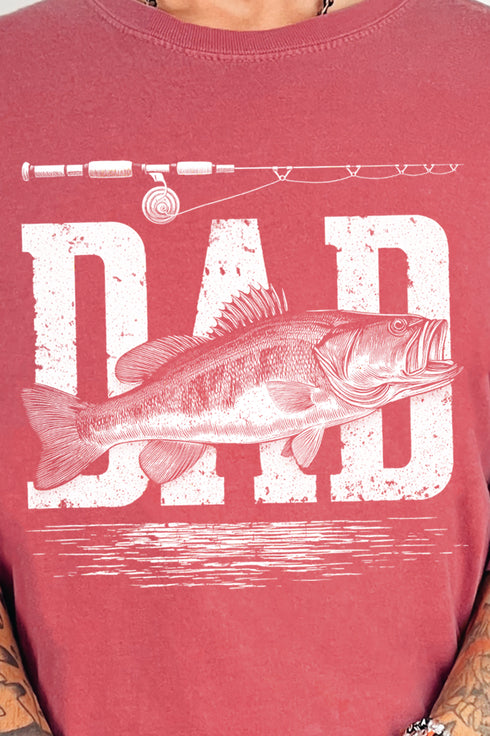 Reel Great Dad Comfort Colors Adult Ring-Spun Cotton Tee