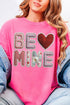 Be Mine Faux Yarn Comfort Colors Adult Ring-Spun Cotton Tee