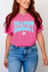 Coastal Beachy Leopard Comfort Colors Adult Ring-Spun Cotton Tee
