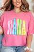 Color Me Loved Nana Comfort Colors Adult Ring-Spun Cotton Tee