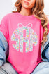 Garden Party Monogram Comfort Colors Adult Ring-Spun Cotton Tee