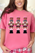 Faux Yarn Holiday Guard Nutcracker Comfort Colors Adult Ring-Spun Cotton Tee
