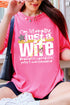 Literally Just A Wife Comfort Colors Adult Ring-Spun Cotton Tee
