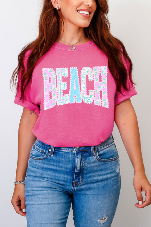 Seaside Lace Series Comfort Colors Adult Ring-Spun Cotton Tee