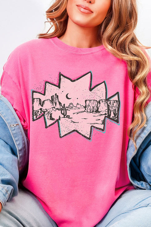 Pink Mesa Moonrise Comfort Colors Adult Ring-Spun Cotton Tee