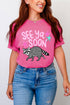 See You Soon Raccoon Full Front & Back Design Comfort Colors Adult Ring-Spun Cotton Tee