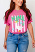 Striped Stars Mama Goose Comfort Colors Adult Ring-Spun Cotton Tee