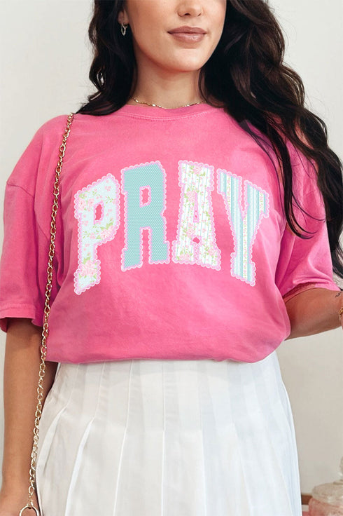 Timeless Pray Comfort Colors Adult Ring-Spun Cotton Tee