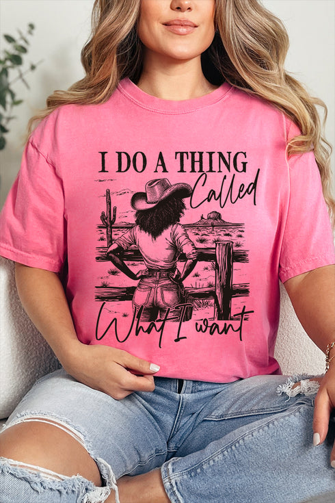 What I Want Comfort Colors Adult Ring-Spun Cotton Tee