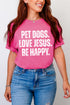 Pet Dogs Comfort Colors Adult Ring-Spun Cotton Tee