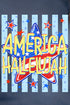 America Hallelujah Comfort Colors Adult Ring-Spun Cotton Tee