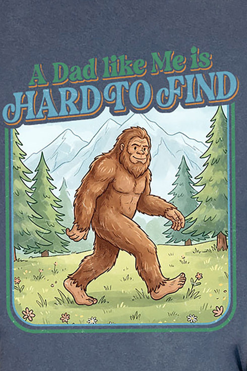 Hard To Find Dad Comfort Colors Adult Ring-Spun Cotton Tee