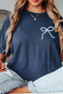 Spring Coquette Bless Your Heart Front & Back Comfort Colors Adult Ring-Spun Cotton Tee