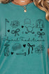 April Traditions Comfort Colors Adult Ring-Spun Cotton Tee