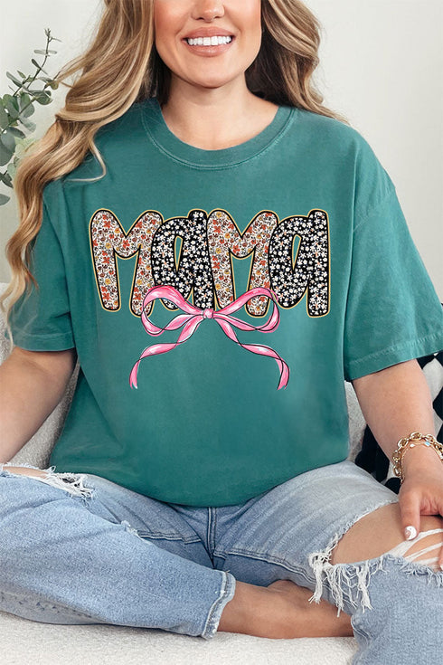 Bubble Mama Ribbon Comfort Colors Adult Ring-Spun Cotton Tee