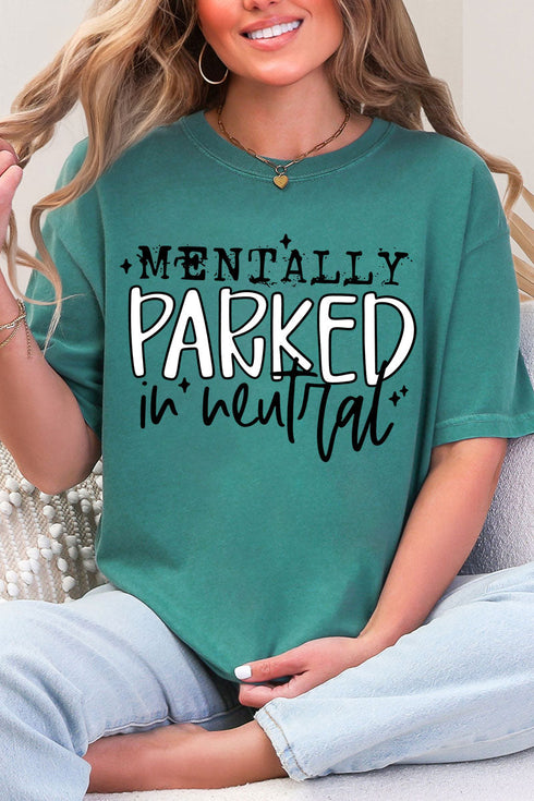 Mentally Parked Comfort Colors Adult Ring-Spun Cotton Tee