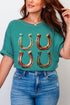 The Painted Horseshoes Comfort Colors Adult Ring-Spun Cotton Tee
