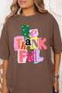 Bold Be Thankful Comfort Colors Adult Ring-Spun Cotton Tee